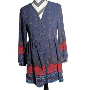 Entro Boho Tunic Dress - Flowy & Chic!